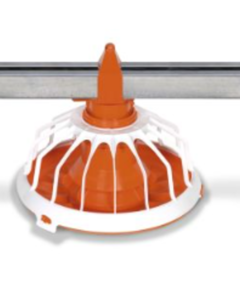 Pan assy FXB360 Pullet f/trough w/16arm,deep dish,shut-off